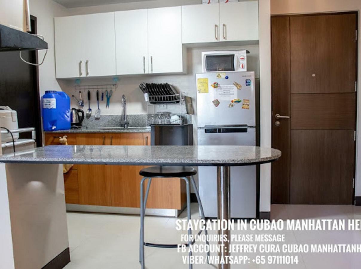 Cubao Manhattan Heights Unit 5A Tower C Quezon City Esterno foto